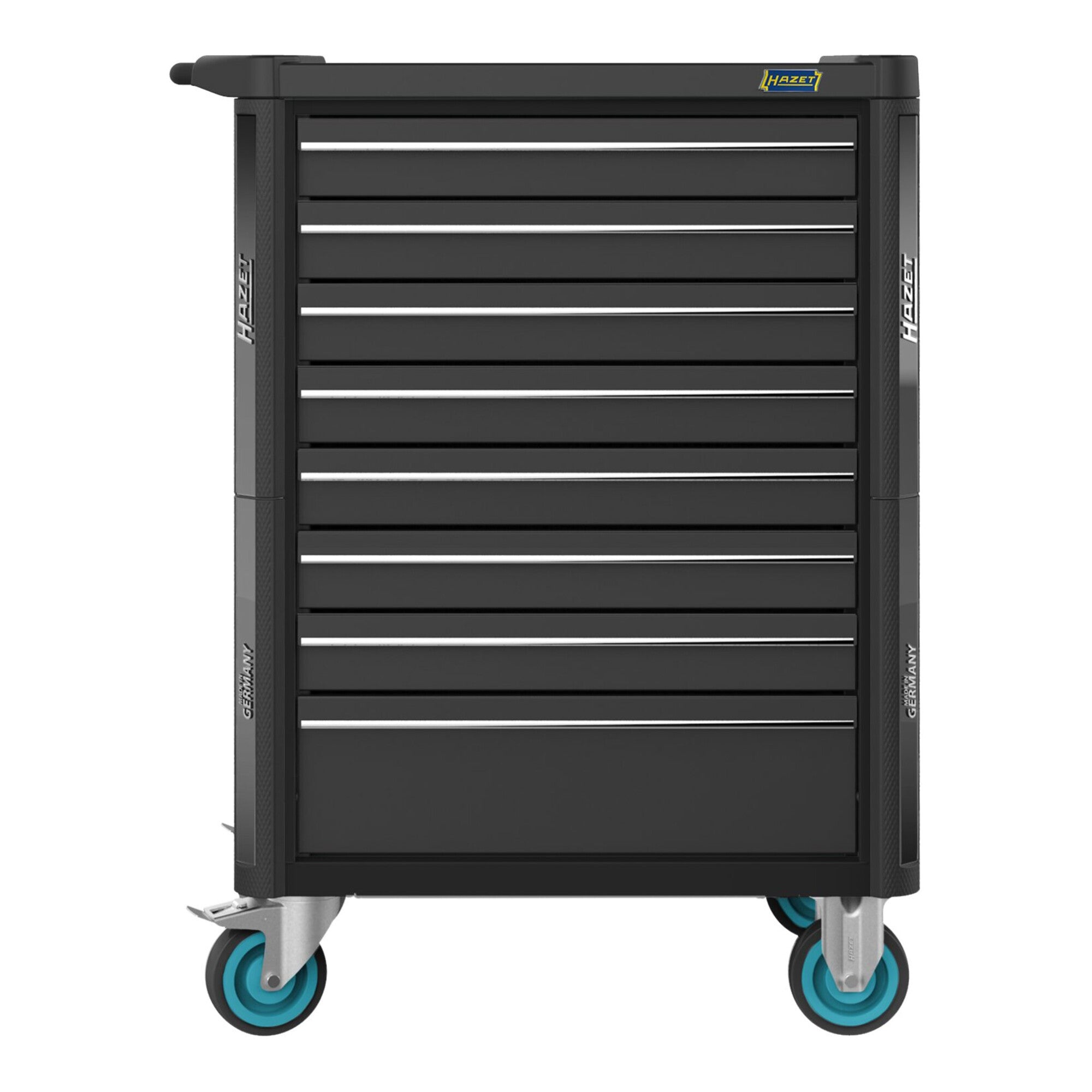 HAZET Werkstattwagen Assistent 179N-8-RAL7021 Schubladen flach: 7 x