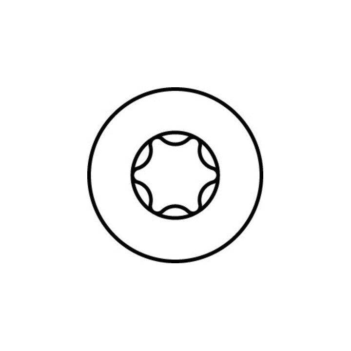 HECO Senkkopf TOPIX-plus 5,0 x 70 mit Frästaschen, HECO-Drive, Teilgewinde