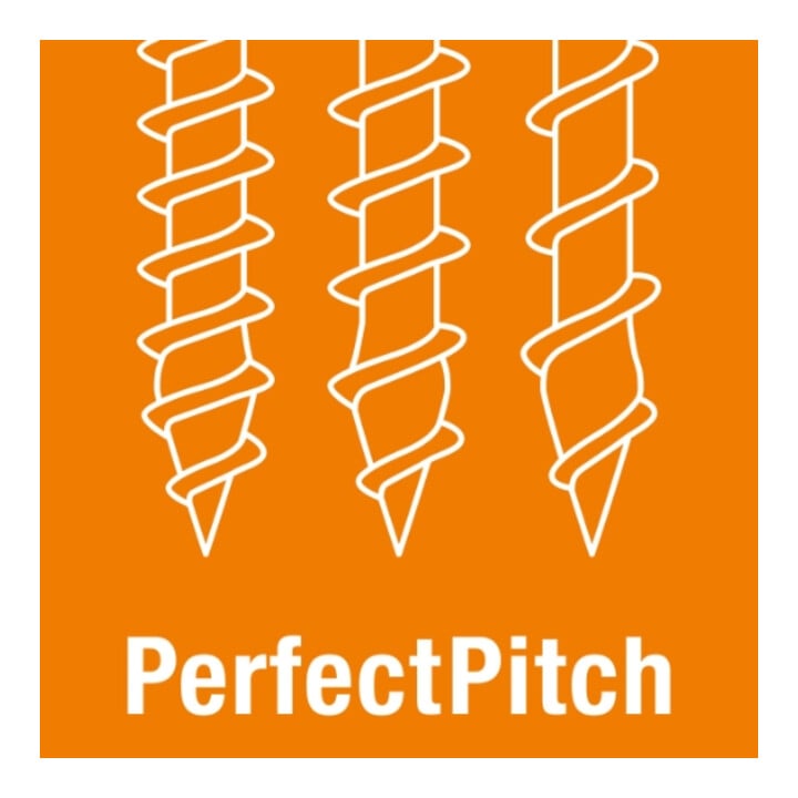 HECO Senkkopf TOPIX-plus 5,0 x 70 mit Frästaschen, HECO-Drive, Teilgewinde