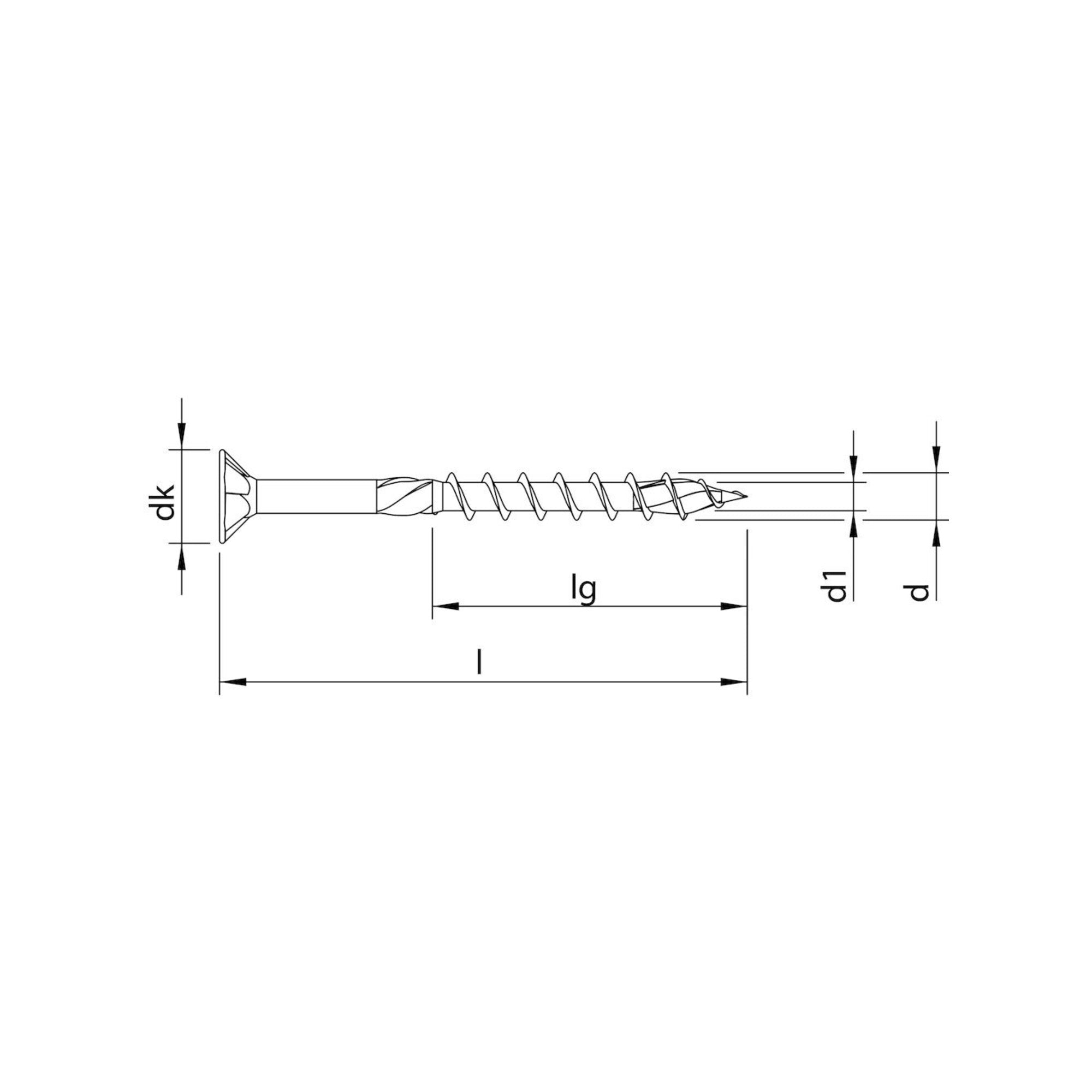 HECO-TOPIX-plus 6,0 x 100, Senkkopf, HECO-Drive, TG, A3K 100 Stk