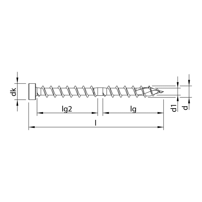 HECO-TOPIX-plus CombiConnect 8,5 x 270, Zylinderkopf, T-Drive, UKG, A3K 50 Stk