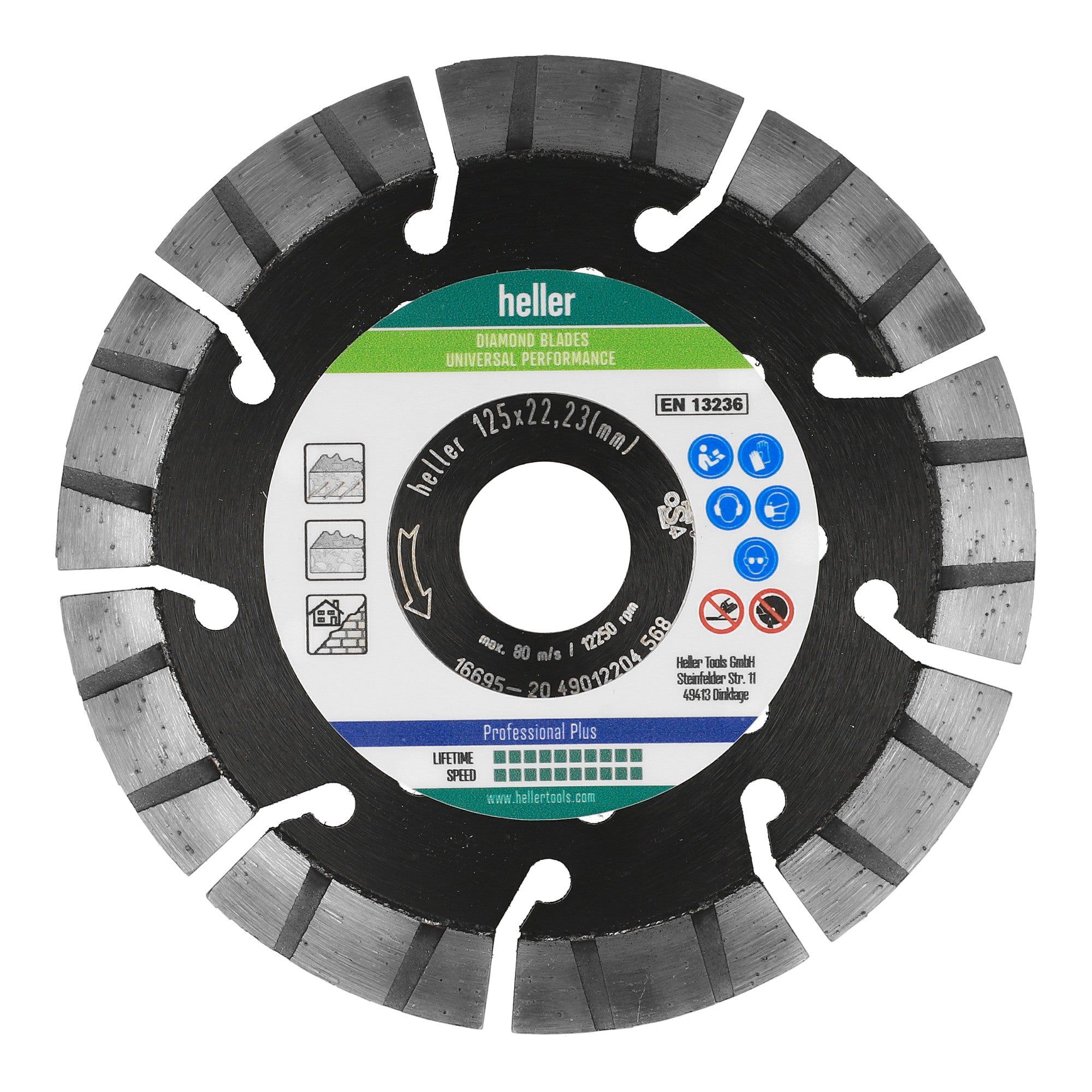 Heller Tools Diamond Blade Universal Performance 230 x 22,23