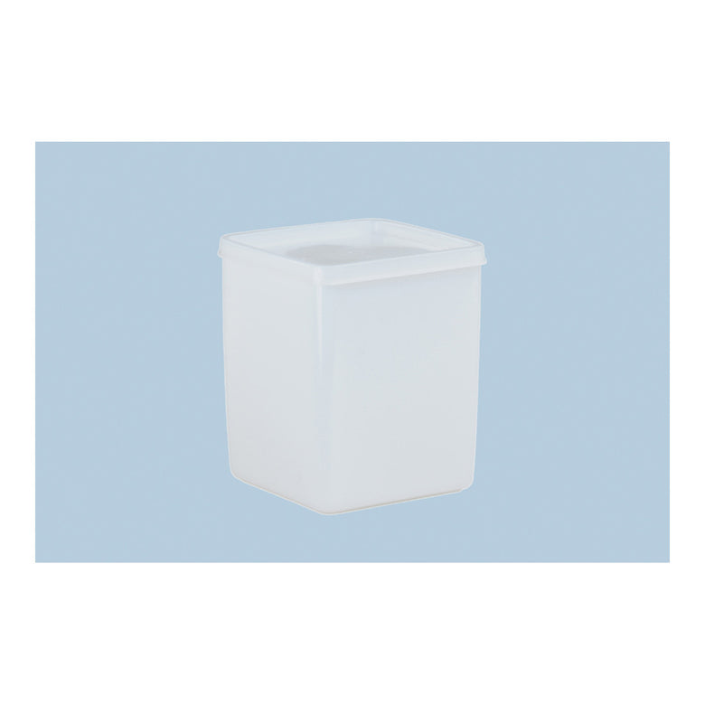 Hünersdorff Dose mit Stülpdeckel 1.000 ml, eckig natur, 103x103x127 mm
