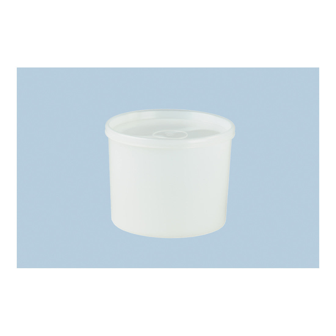 Hünersdorff Dose mit Stülpdeckel 700 ml, rund natur, 114x88 mm