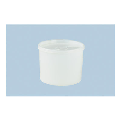 Hünersdorff Dose mit Stülpdeckel 700 ml, rund natur, 114x88 mm