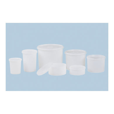 Hünersdorff Dose mit Stülpdeckel 700 ml, rund natur, 114x88 mm