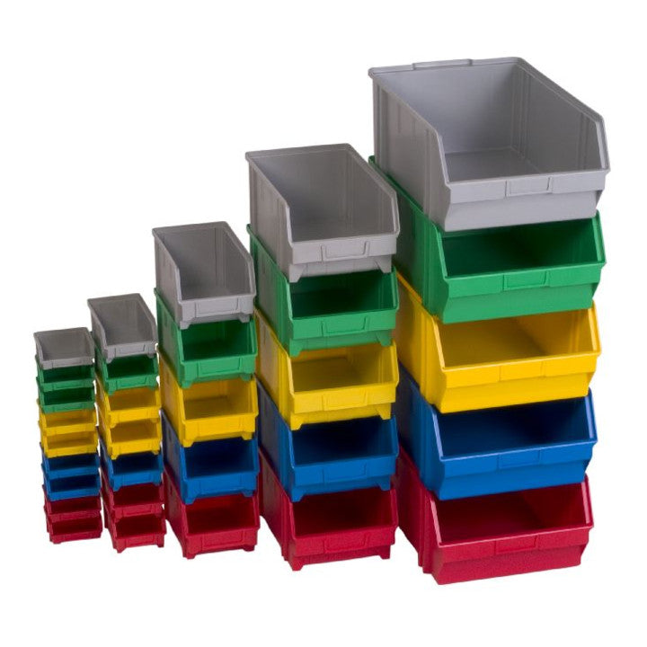 Hünersdorff Sichtbox aus PS, Gr. 1 gelb