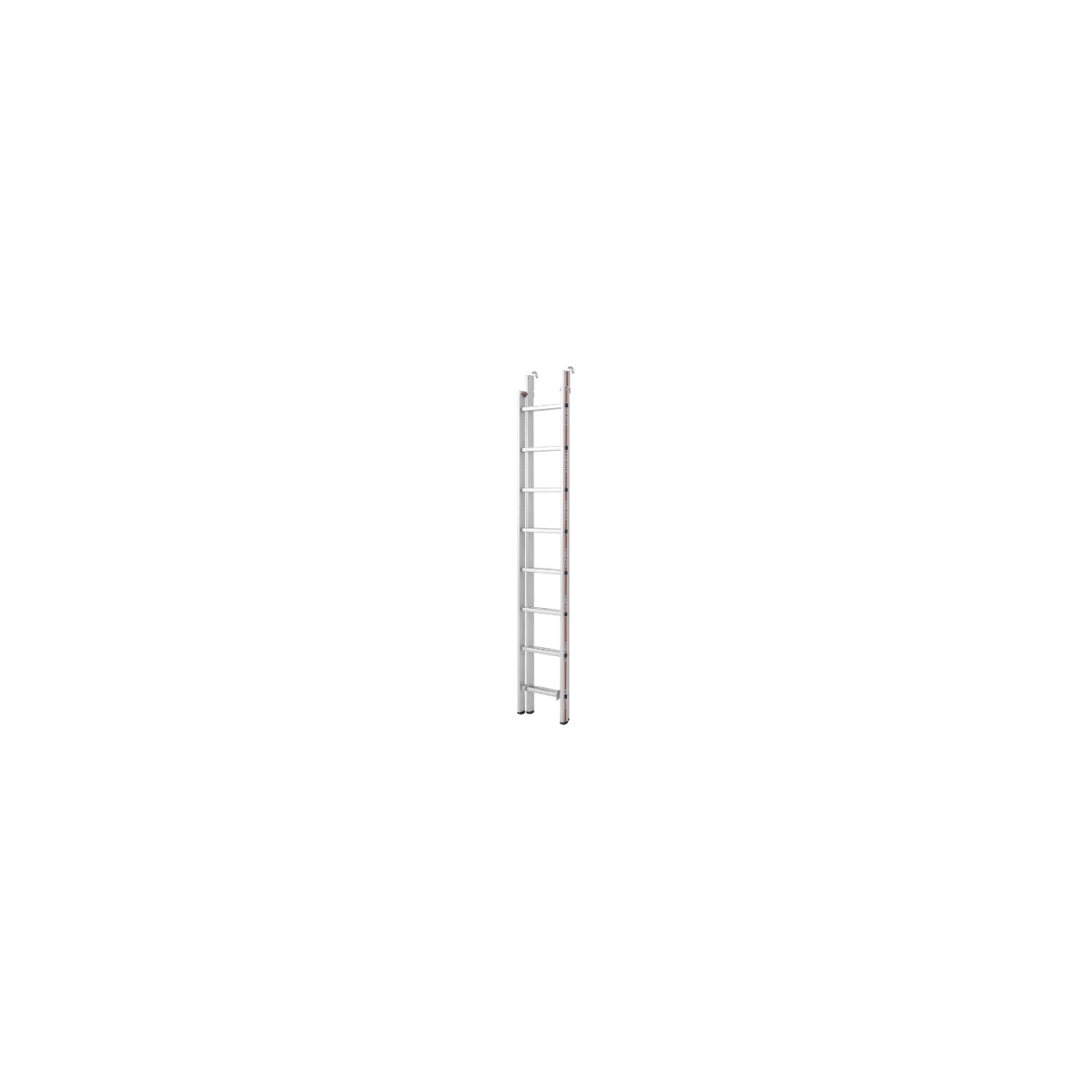 Hymer Einhänge-Schiebeleiter, 2x8 Sprossen