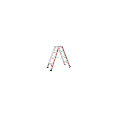 Hymer Stufenstehleiter beidseitig begehbar, 2x4 Stufen