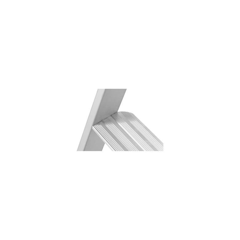 Hymer Stufenstehleiter mit Plattform, einseitig begehbar, 3 Stufen
