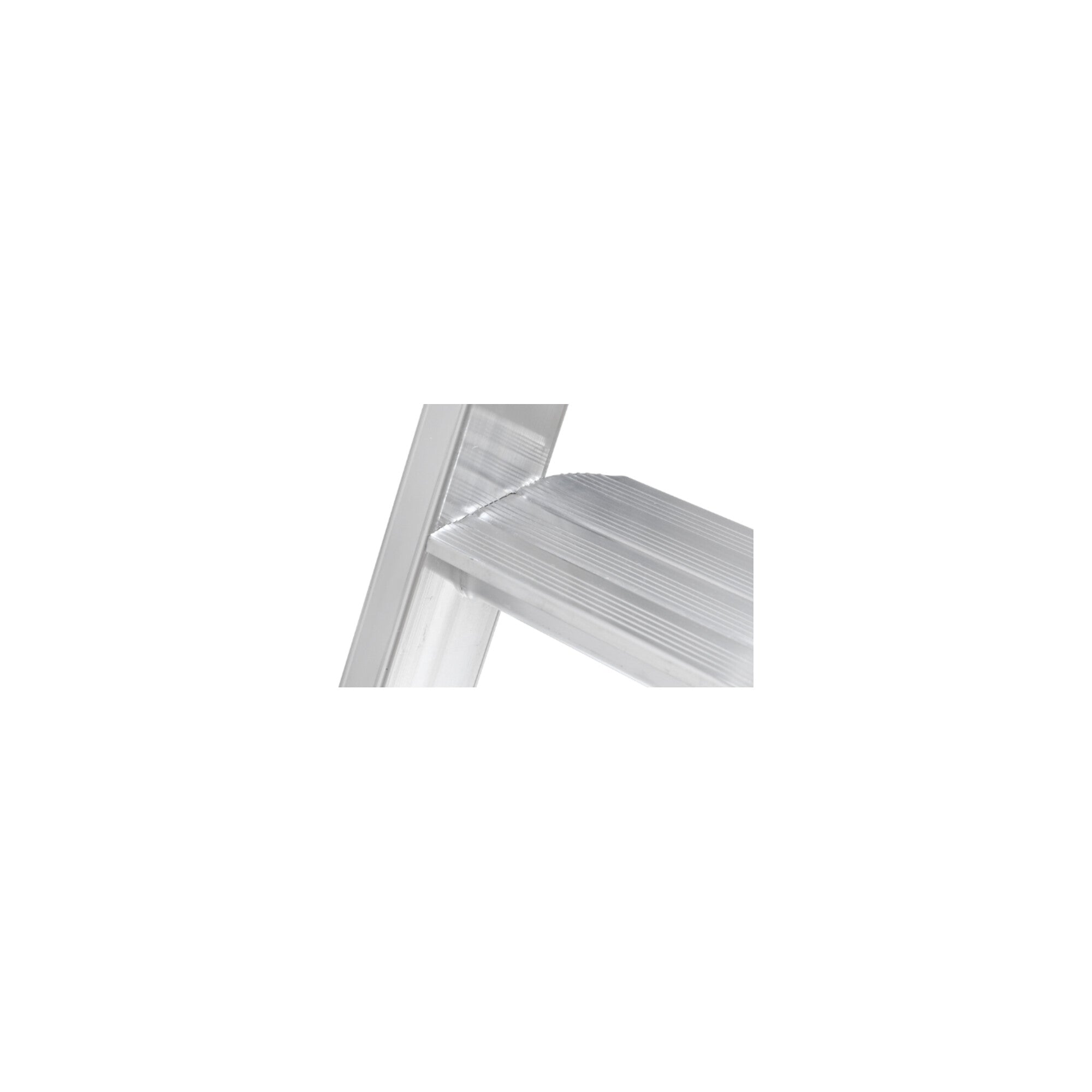 Hymer Stufenstehleiter mit Plattform, einseitig begehbar, 5 Stufen