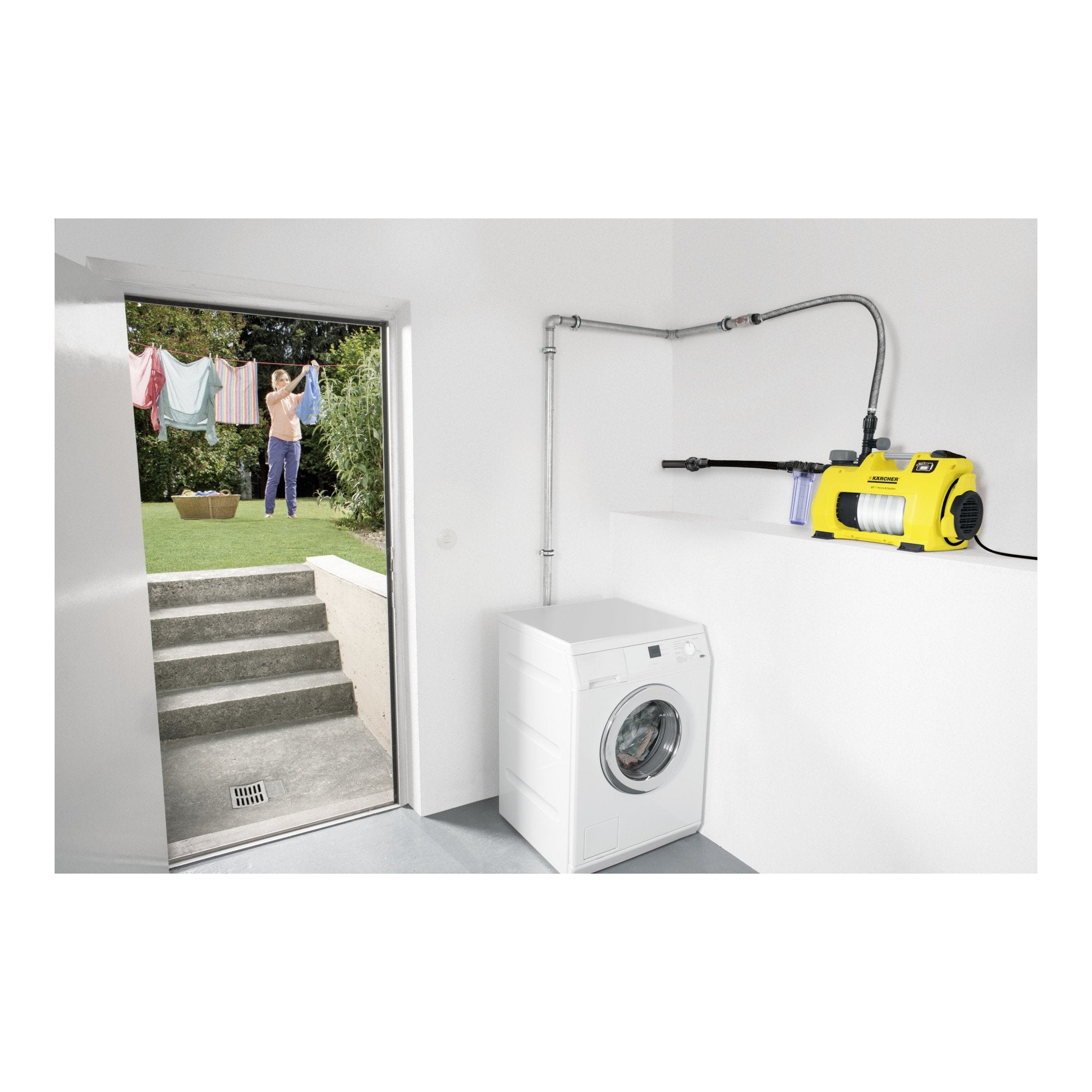 Kärcher Anschlussstück für Ansaug-Rohrleitungen 1"