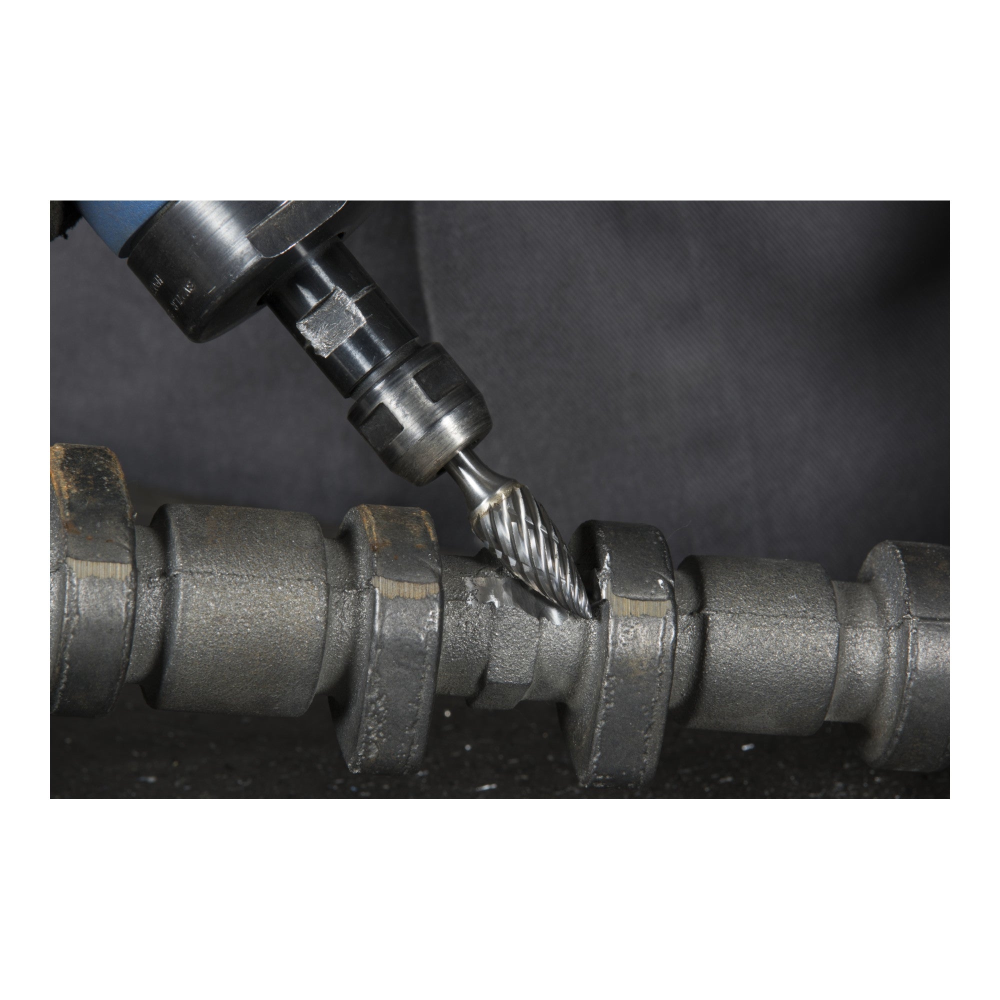 Klingspor HF 100 G Hartmetallfräser, 9,6 x 19 x 6 mm Kreuzverzahnung