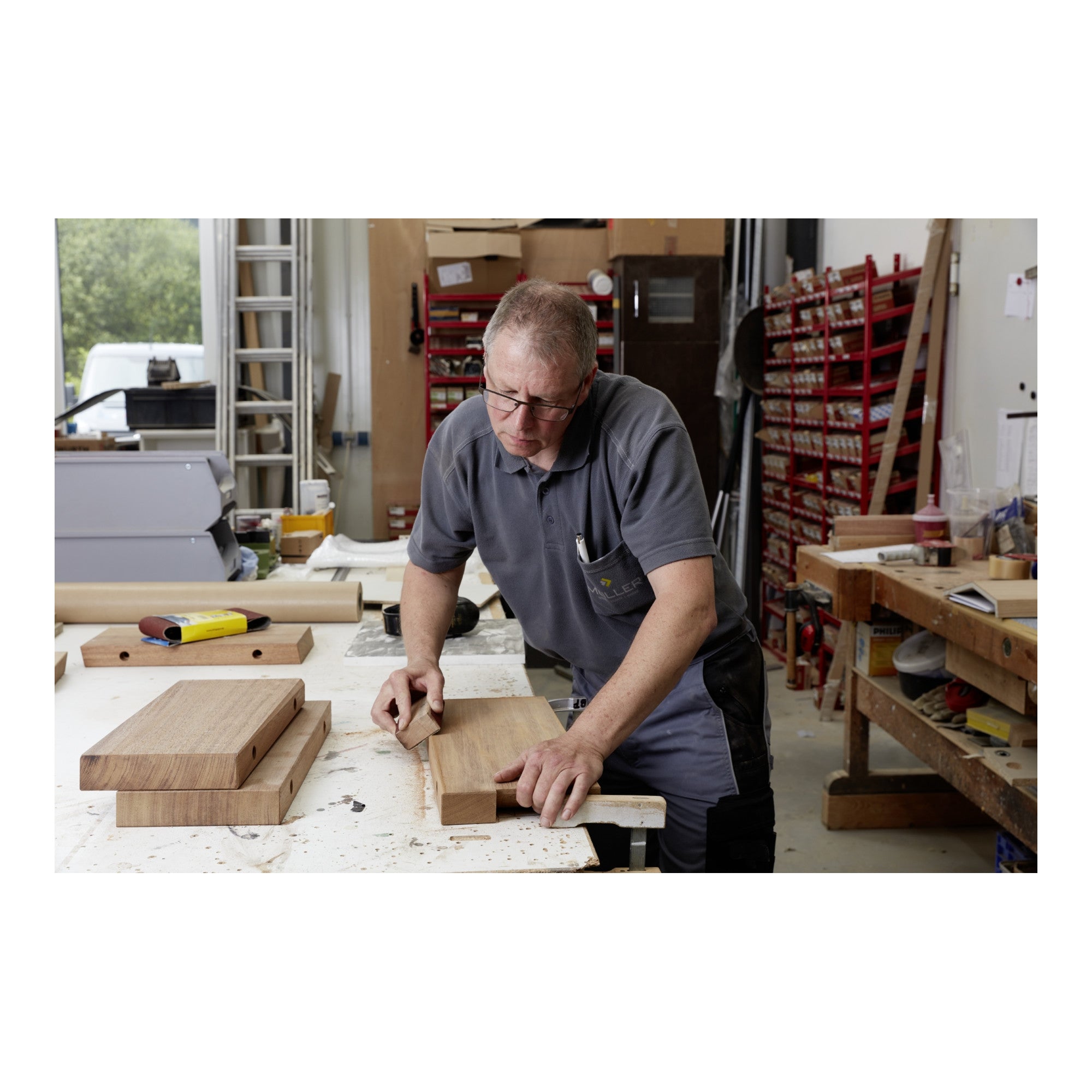 Klingspor Rolle PS 22 F, LxB 115X50000, Korn 40