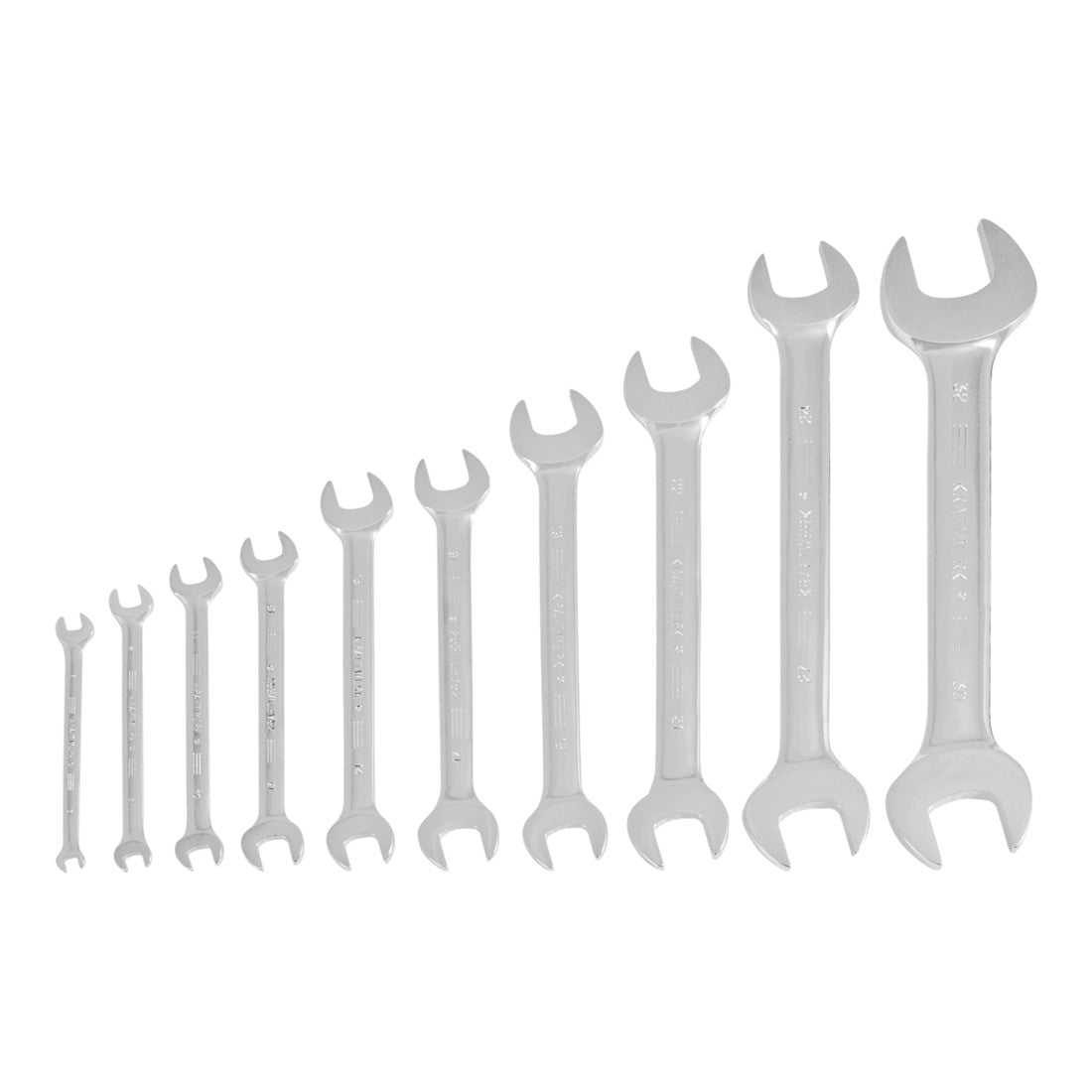 Kraftwerk Doppelgabelschlüssel-Satz 6-32mm 10-teilig