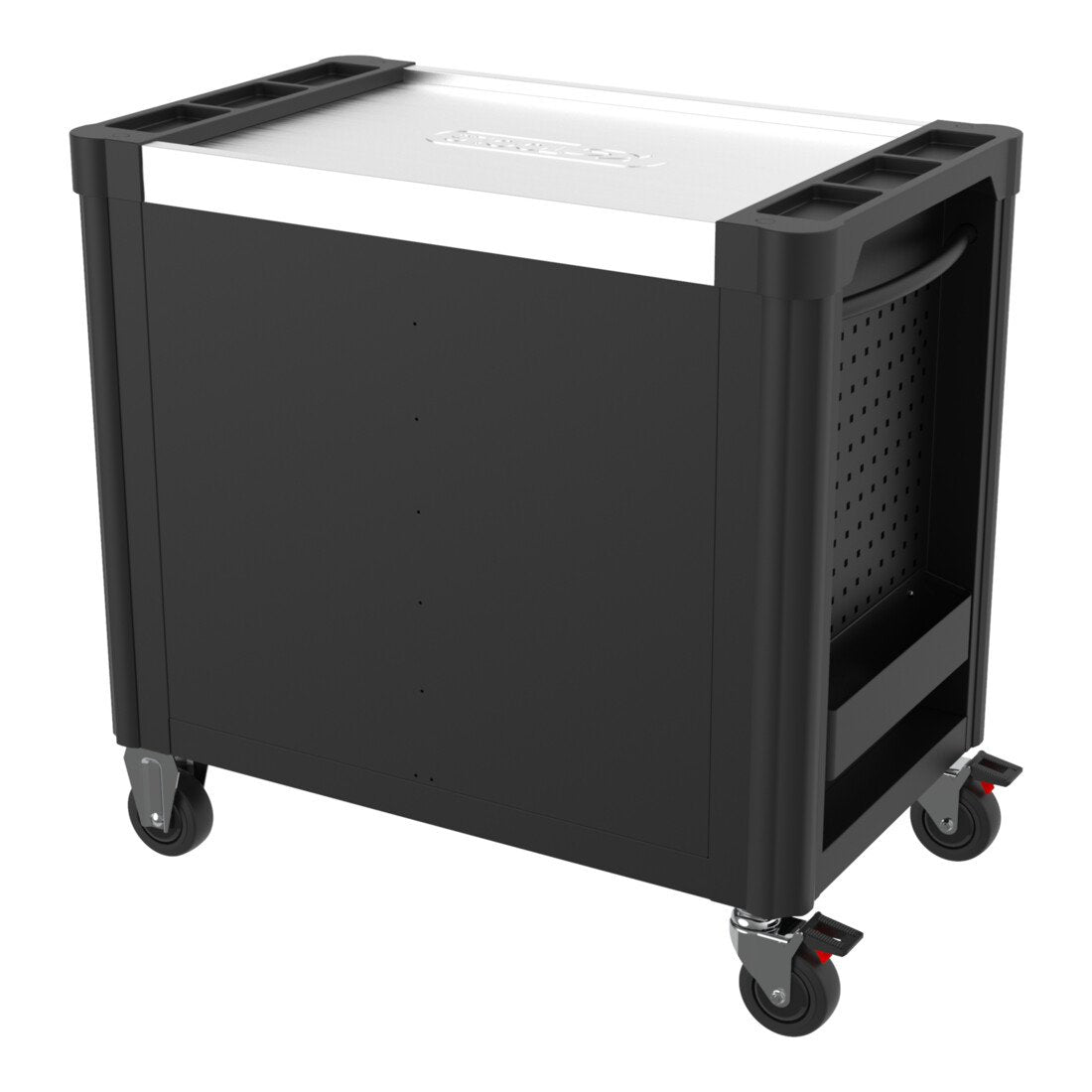 KS Tools PERFORMANCEplus P30 SCHWARZ/ROT Werkstattwagen mit 8 Schubladen