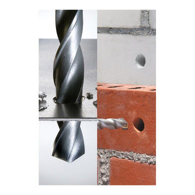 kwb Kombi Spiralbohrer Kassette HSS-HM 9-tlg