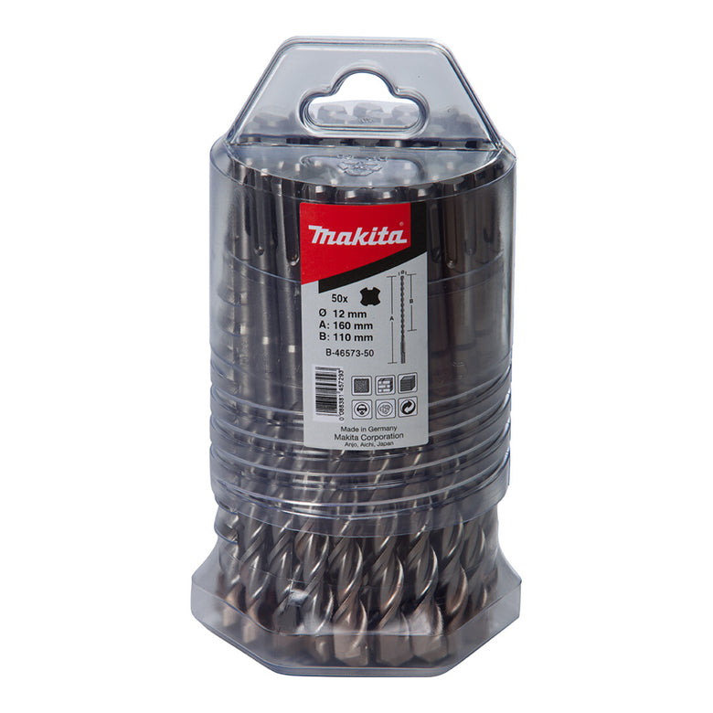 Makita SDS-V-PLUS-Bohrer-Set 6x210 50 Stück B-47341-50