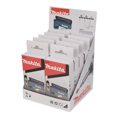 Makita Torsion Bitsets im Thekendisplay Impact Premier 11tlg.