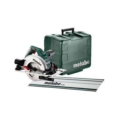 Metabo Handkreissäge KS 55 FS Set mit Führungsschiene FS 80; Kunststoffkoffer