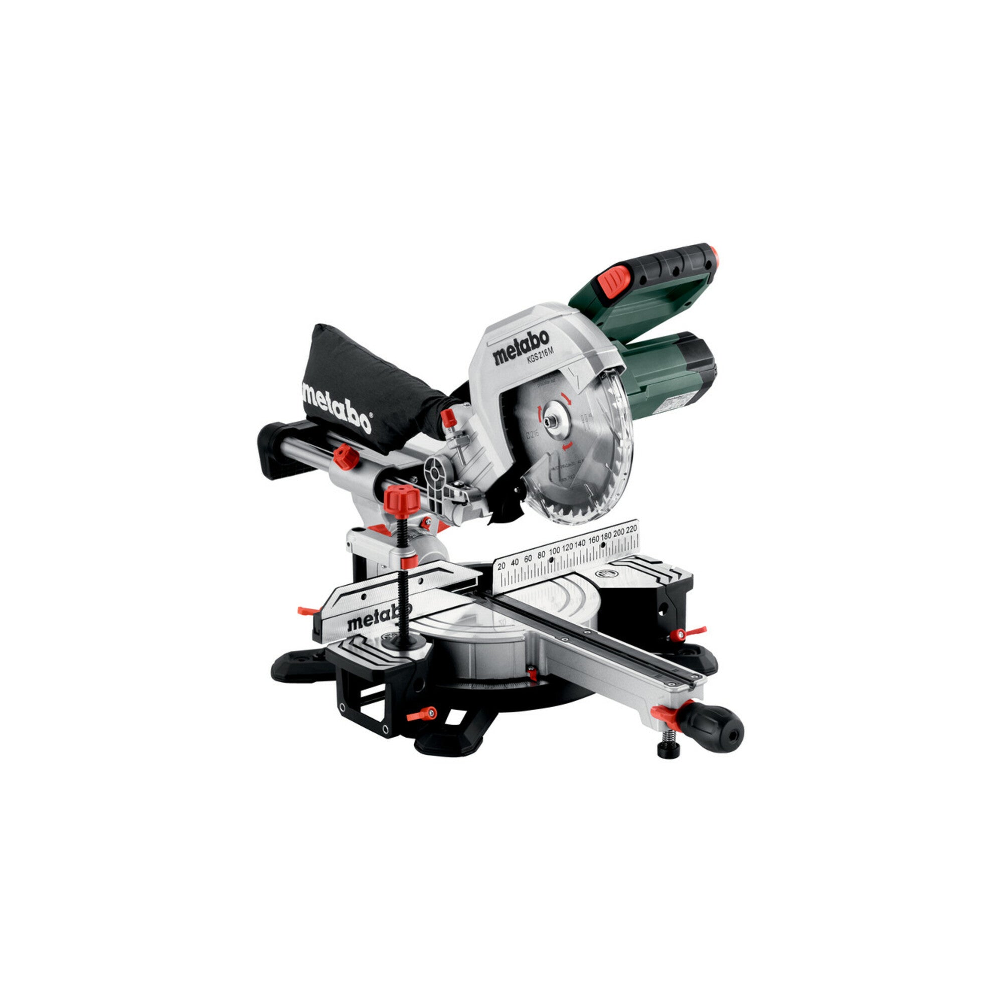 Metabo Kappsäge KGS 216 M (613216000) mit Zugfunktion, im Karton
