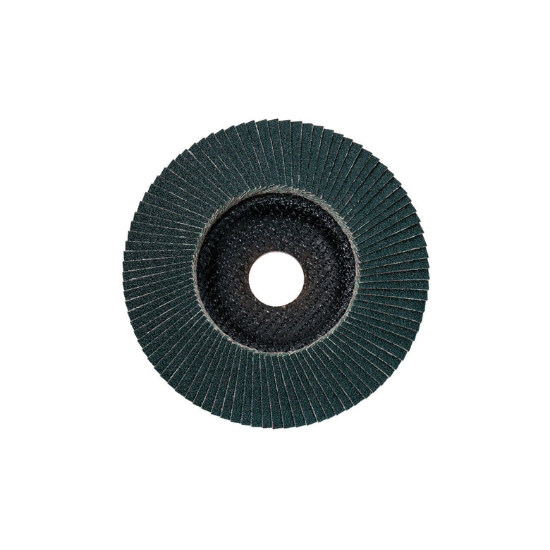 Metabo Lamellenschleifteller 125 mm P 40, Zirkonkorund, Stahl, Edelstahl, gerade