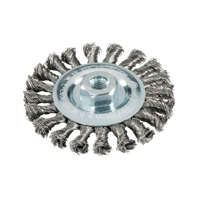 Metabo Rundbürste 115x0,5x10 mm/ M 14, Stahl, gezopft