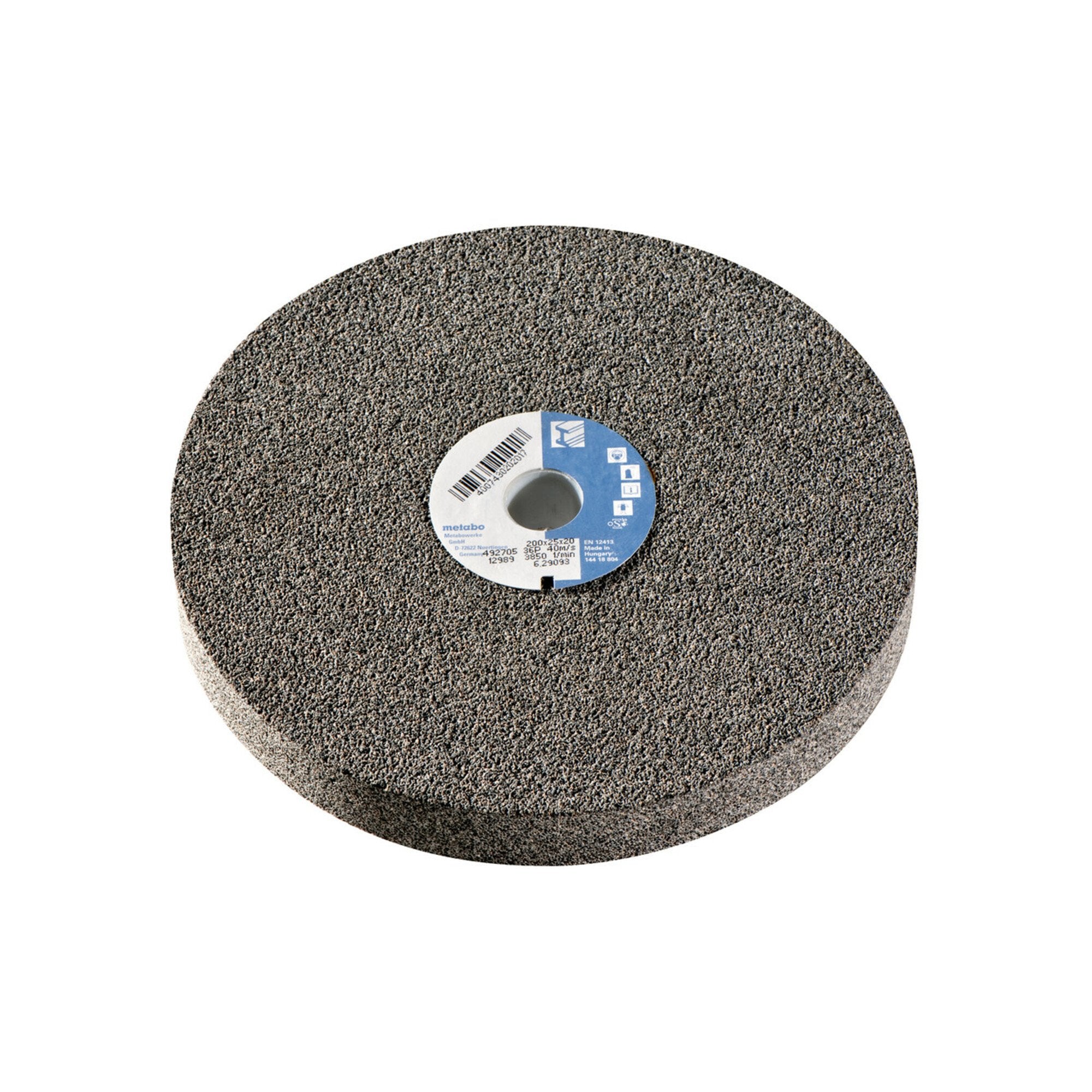 Metabo Schleifscheibe 250x32x32 mm, 60 N, Normalkorund, für Doppelschleifer