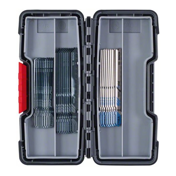 Metabo Stichsäge STE 100 Quick im Kunststoffkoffer + Bosch Stichsägeblatt-Set