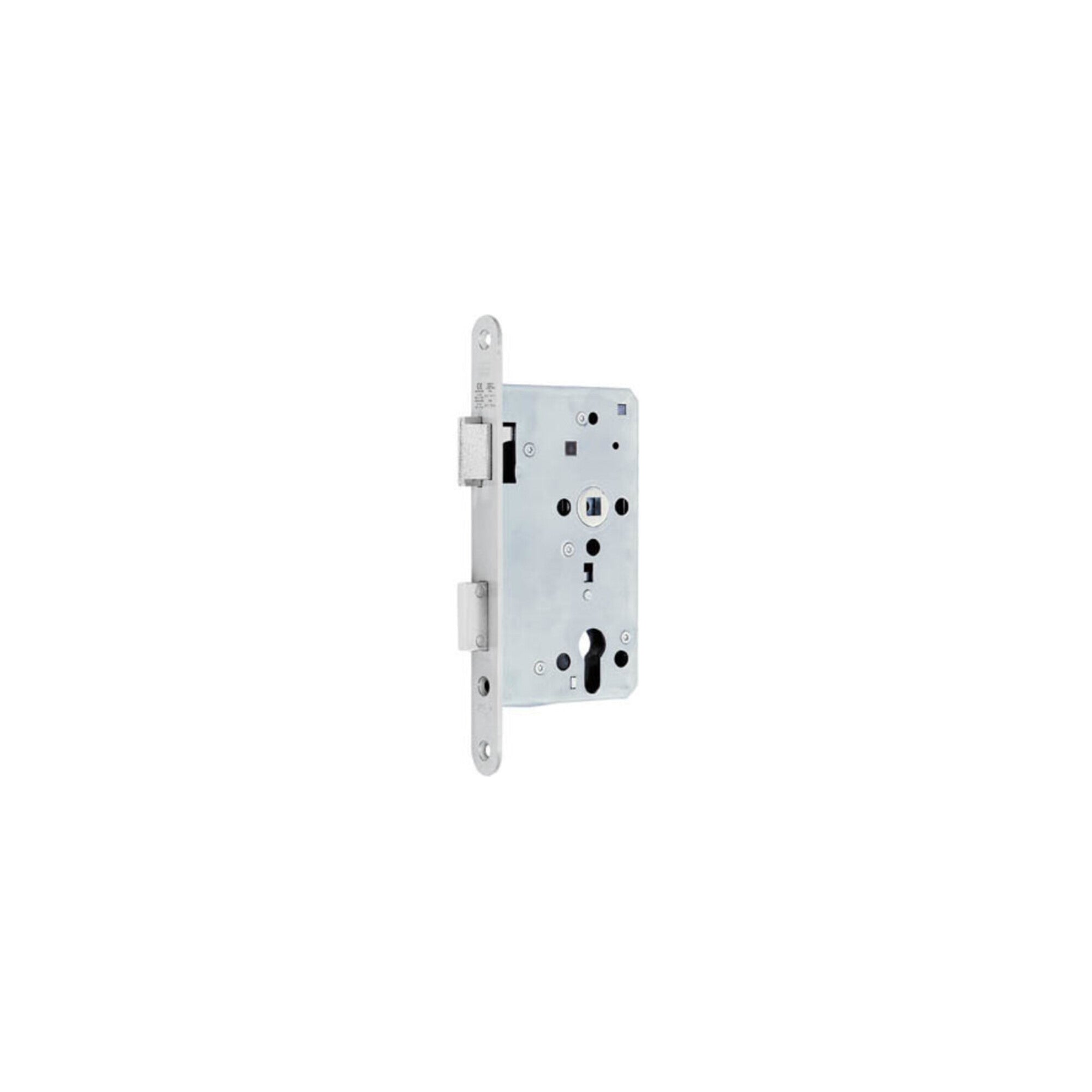 Panik-Einsteckschloss 2320 Fkt.B rd 24/65/72/9mm DIN L/R VA BKS