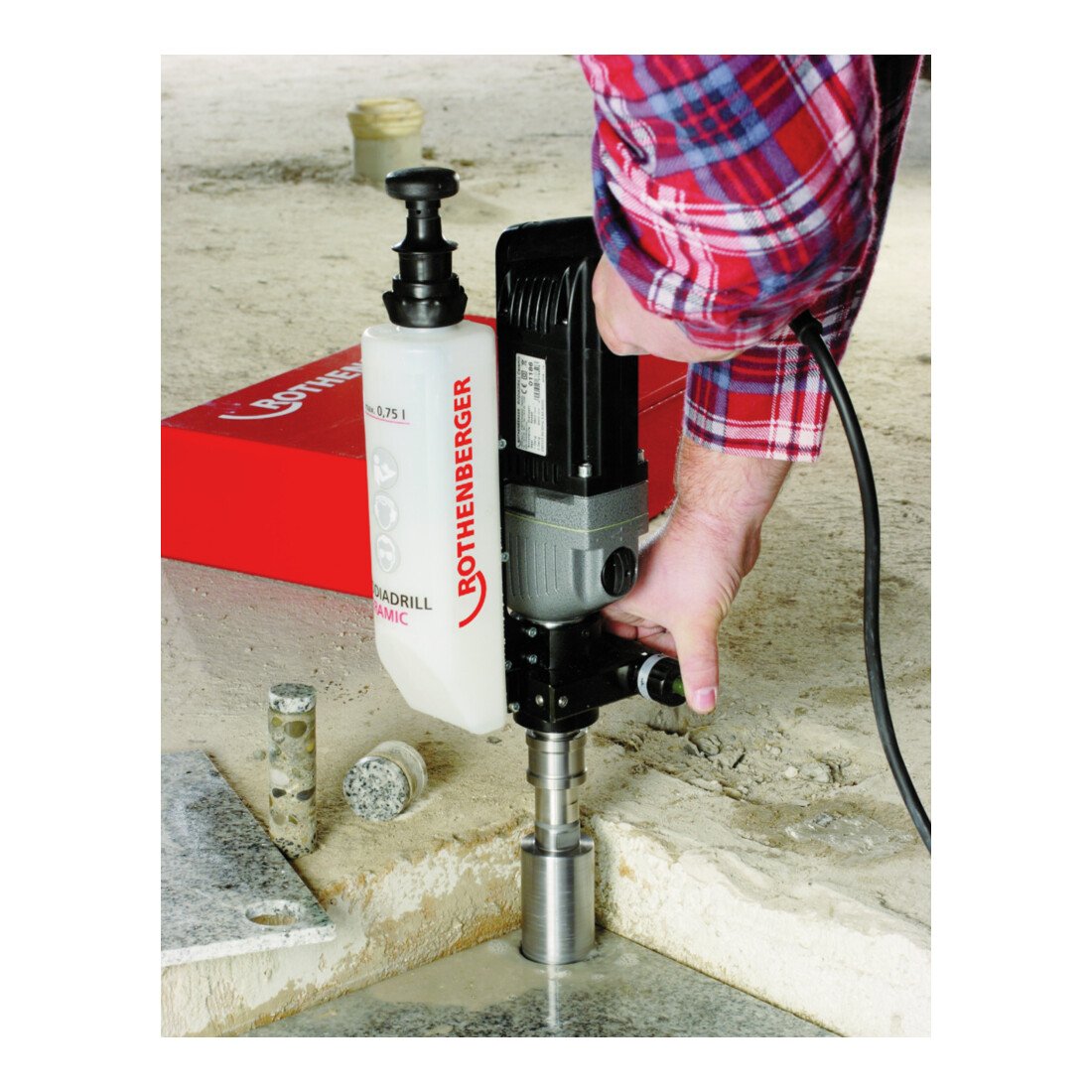 Rothenberger Bohrkrone, High Speed Plus Naturstein, G1/2", Ø 8,3mm