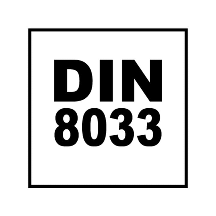 RUKO Hartmetall Frässtift TiCN Form F Rundbogen (RBF) Durchmesser 16,0 mm L1 min