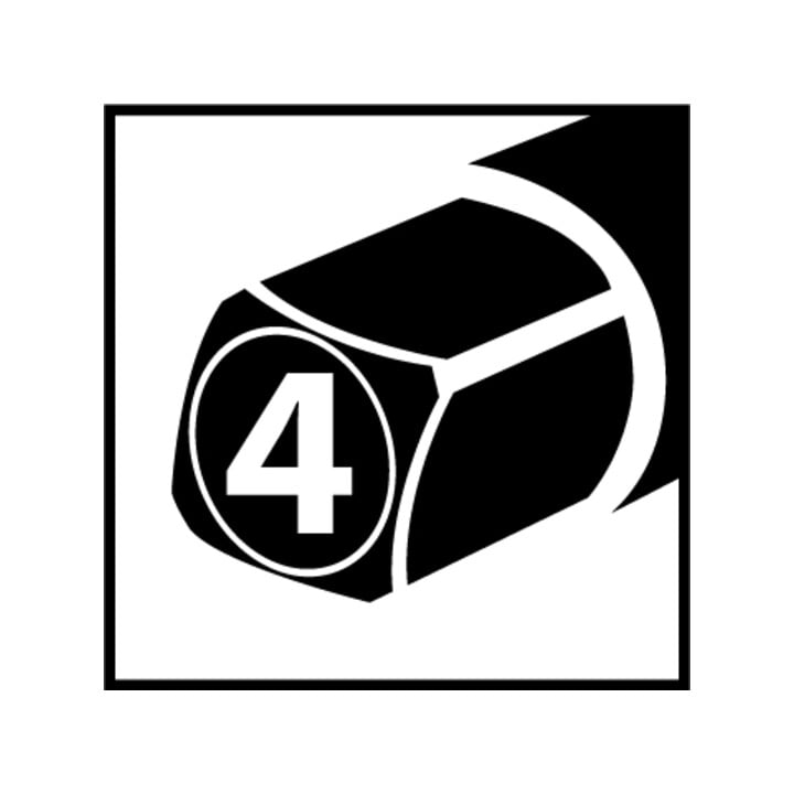 RUKO Maschinengewindebohrer M DIN 376 HSS M 18 Form C / 35 Grad RSP ca. 2 - 3