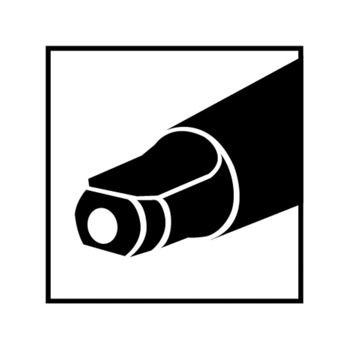 RUKO Spiralbohrer DIN 345 Typ N HSS D 58,0 mm L 422 mm