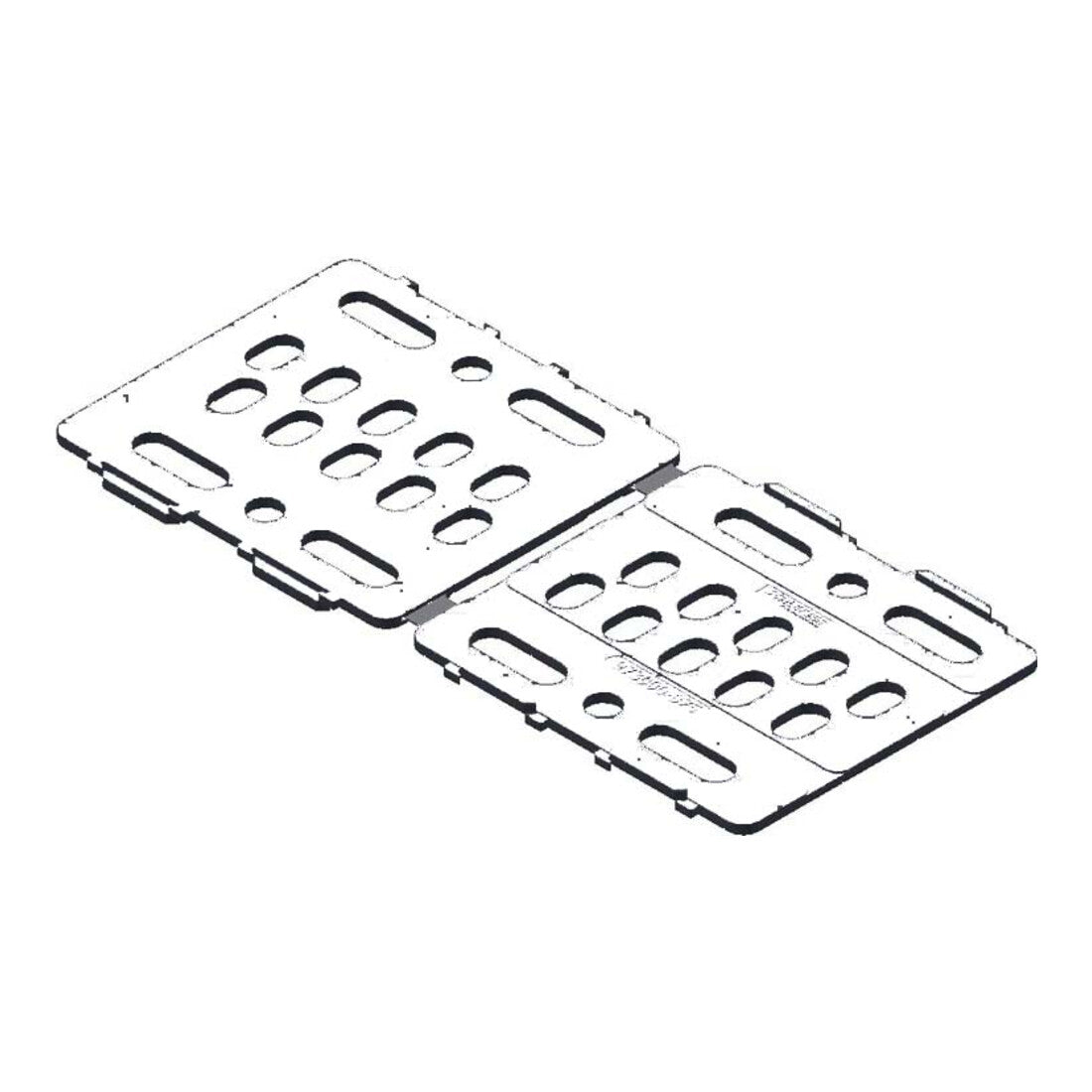 Schletter Solar Unterlegplatte Dachhaken 2,5/5 mm 973000-075