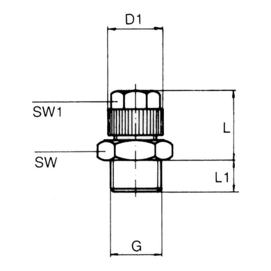 Schneider Einschr.verschr GESV-NI 6-4xG1/4a