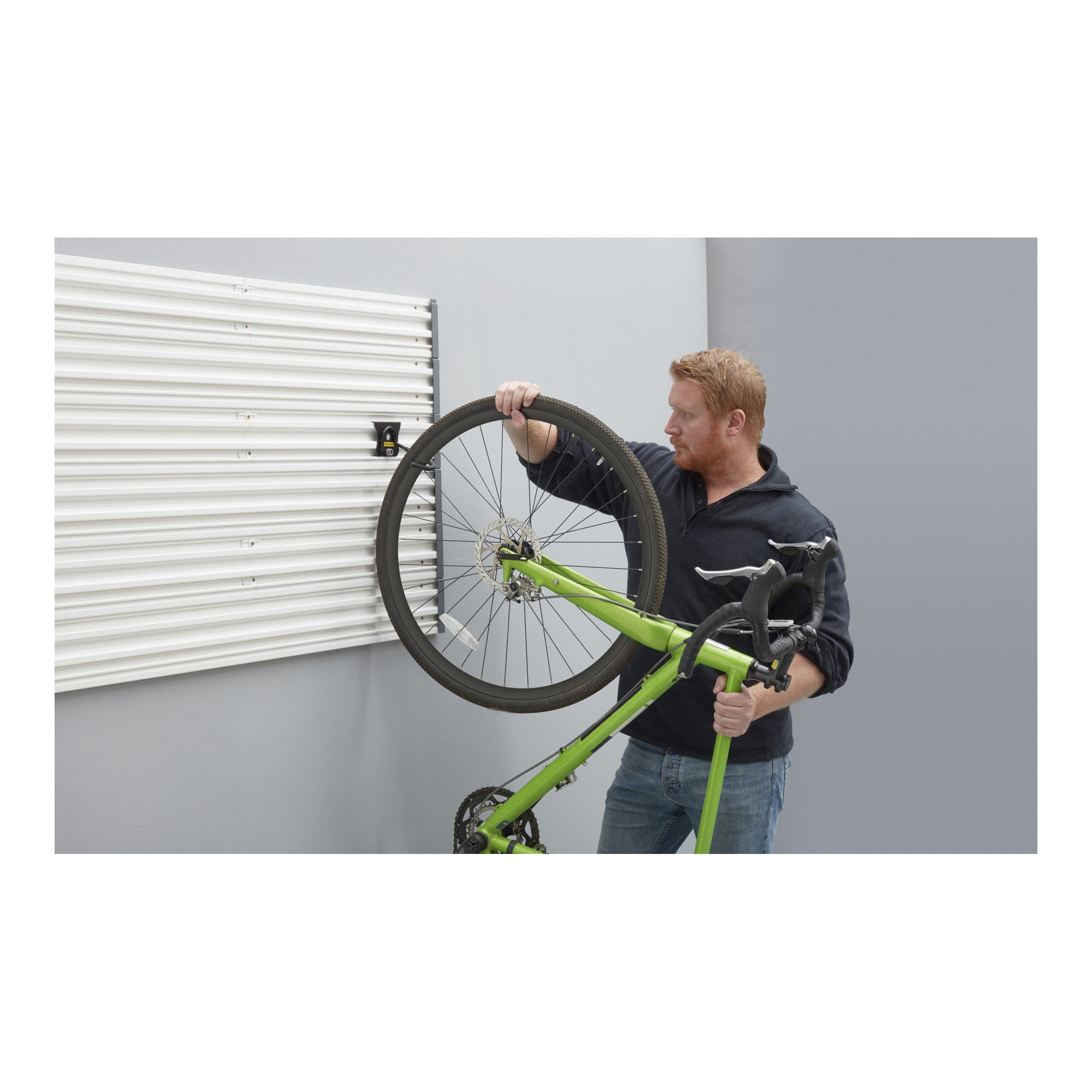 Stanley Trackwalls Fahrradhalterung, vertikal