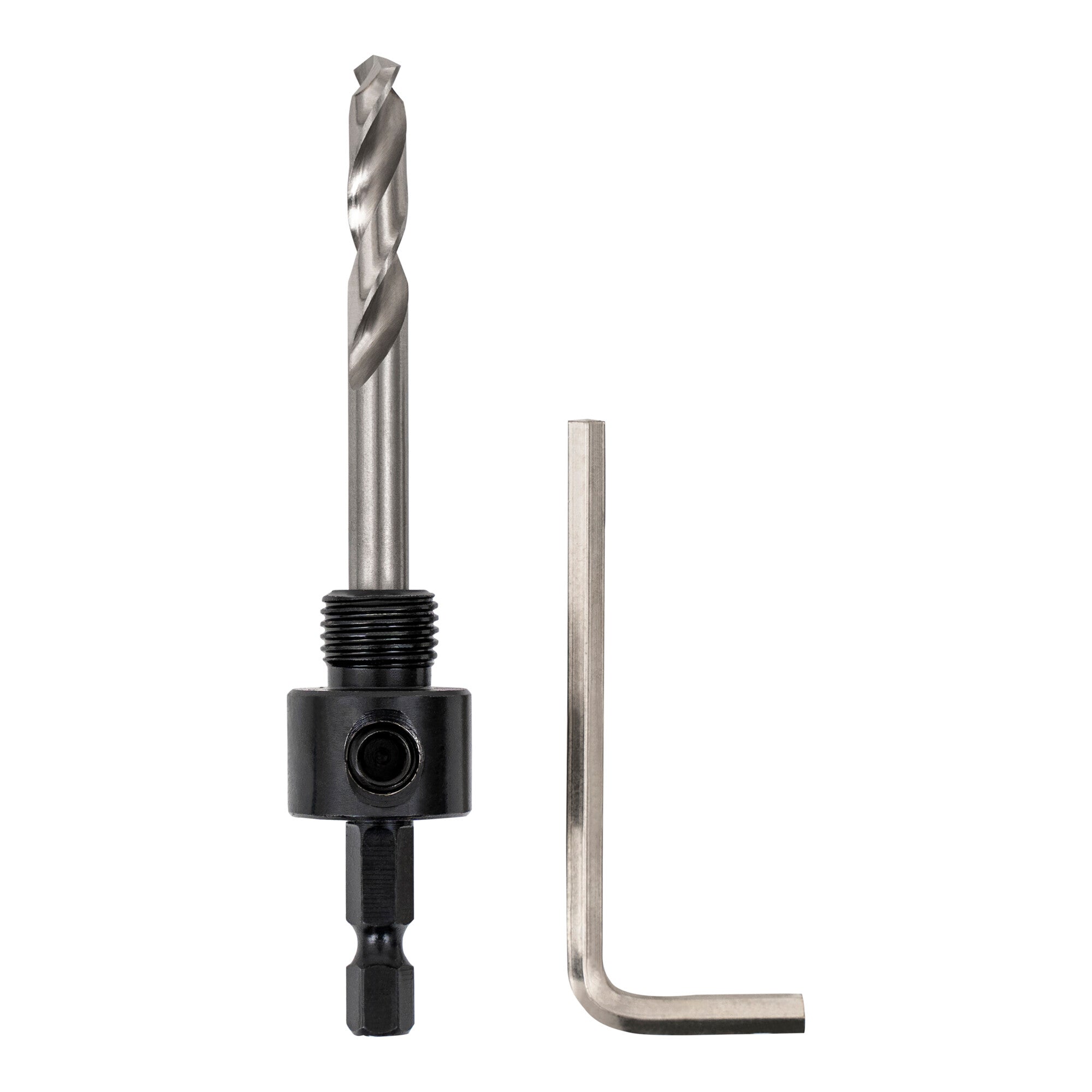 STIER 1/4" HEX Adapter 1/2" 20 UNF für Lochsägen 14-32 mm inkl. Inbusschlüssel