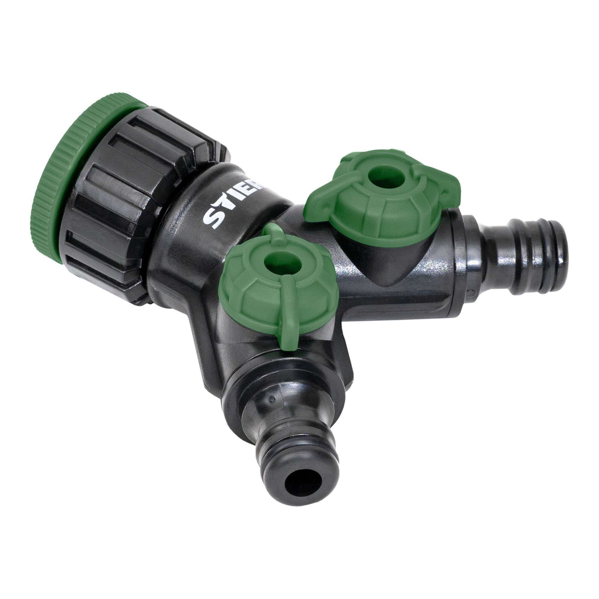 STIER 2-way valve / distributor Premium 33.3mm G1" and 26.5mm G3/4