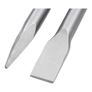 STIER SDS-HEX Flachmeißel Spitzmeißel Set 410 mm für Abbruchhammer vielseitig