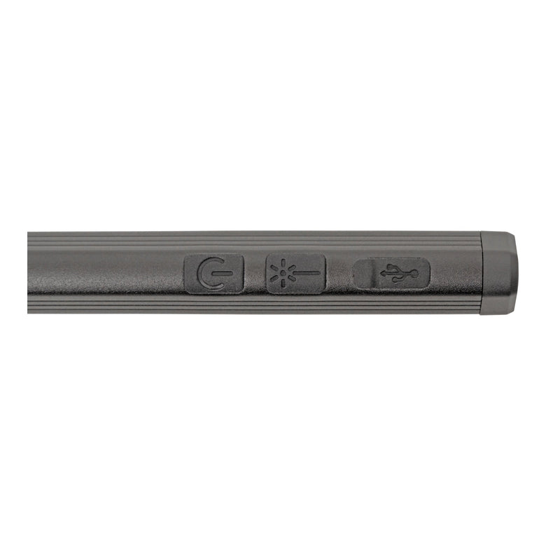 STIER Akku COB LED Stiftleuchte 200 Lumen 750 mAh Akku Aluminiumgehäuse USB Clip