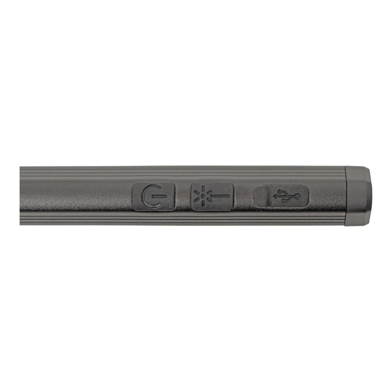 STIER Akku COB LED Stiftleuchte 200 Lumen 750 mAh Akku Aluminiumgehäuse USB Clip