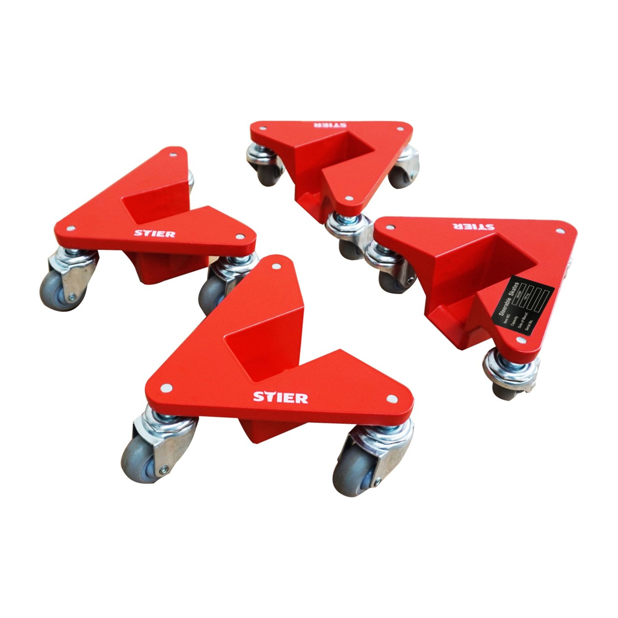 STIER Eckenroller-Set Möbelroller Tranportroller Umzugsroller div Größen