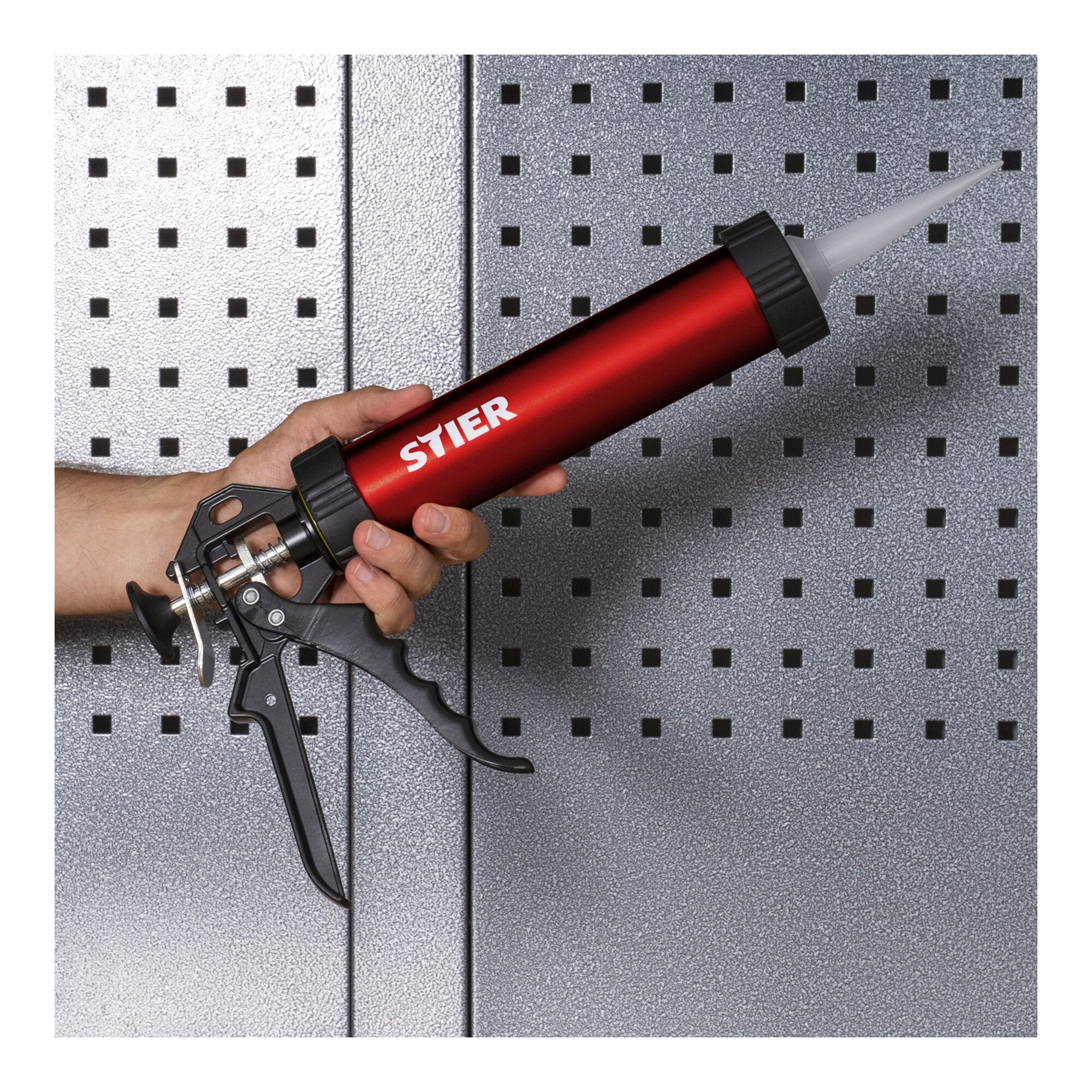 STIER aluminum cartridge press for bagged goods 220mm cartridge gun manual operation