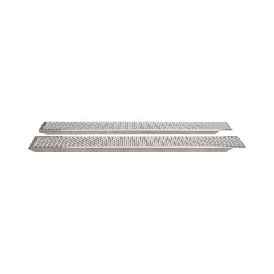 STIER aluminum loading rail set 1950x200mm 5kg 2 rails total load capacity 400kg