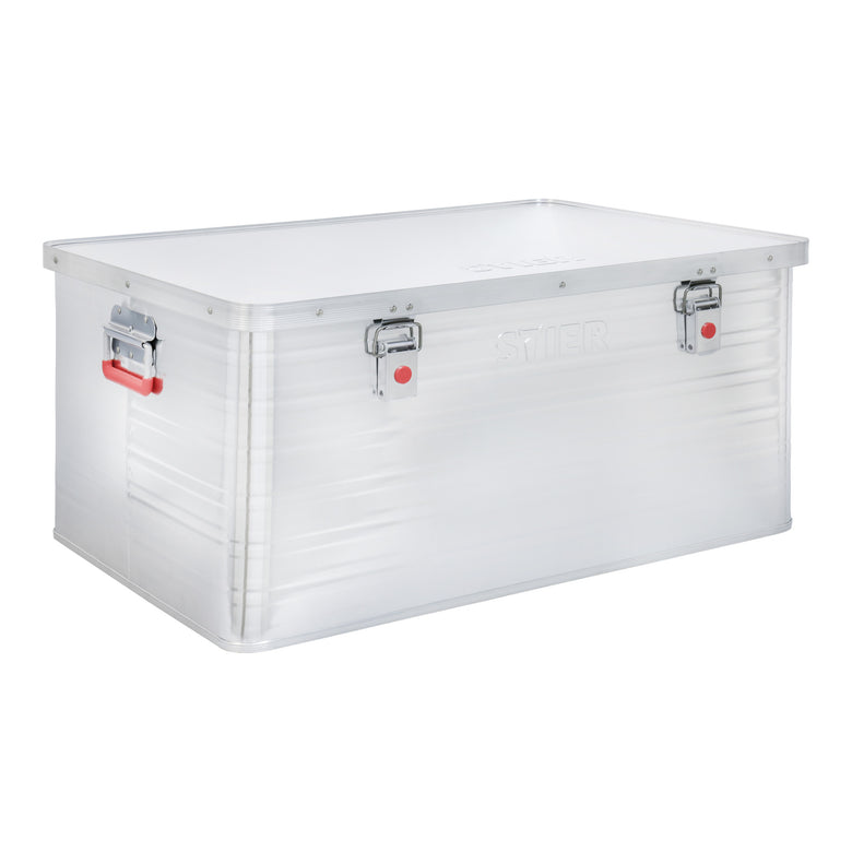 STIER Alubox Aluminiumbox Transportkiste Staub und Spritzwasserschutz div Größen
