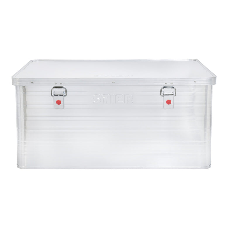 STIER Alubox Aluminiumbox Transportkiste Staub und Spritzwasserschutz div Größen