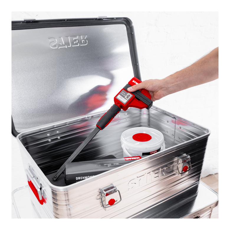 STIER Alubox Aluminiumbox Transportkiste Staub und Spritzwasserschutz div Größen