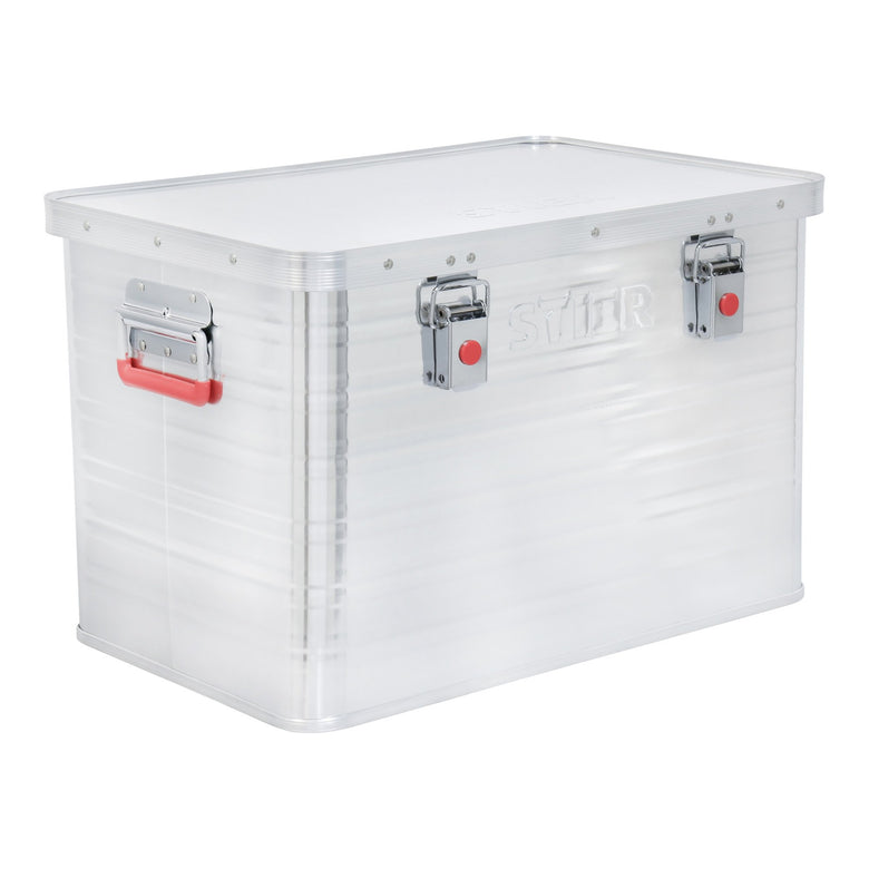 STIER Alubox Aluminiumbox Transportkiste Staub und Spritzwasserschutz div Größen