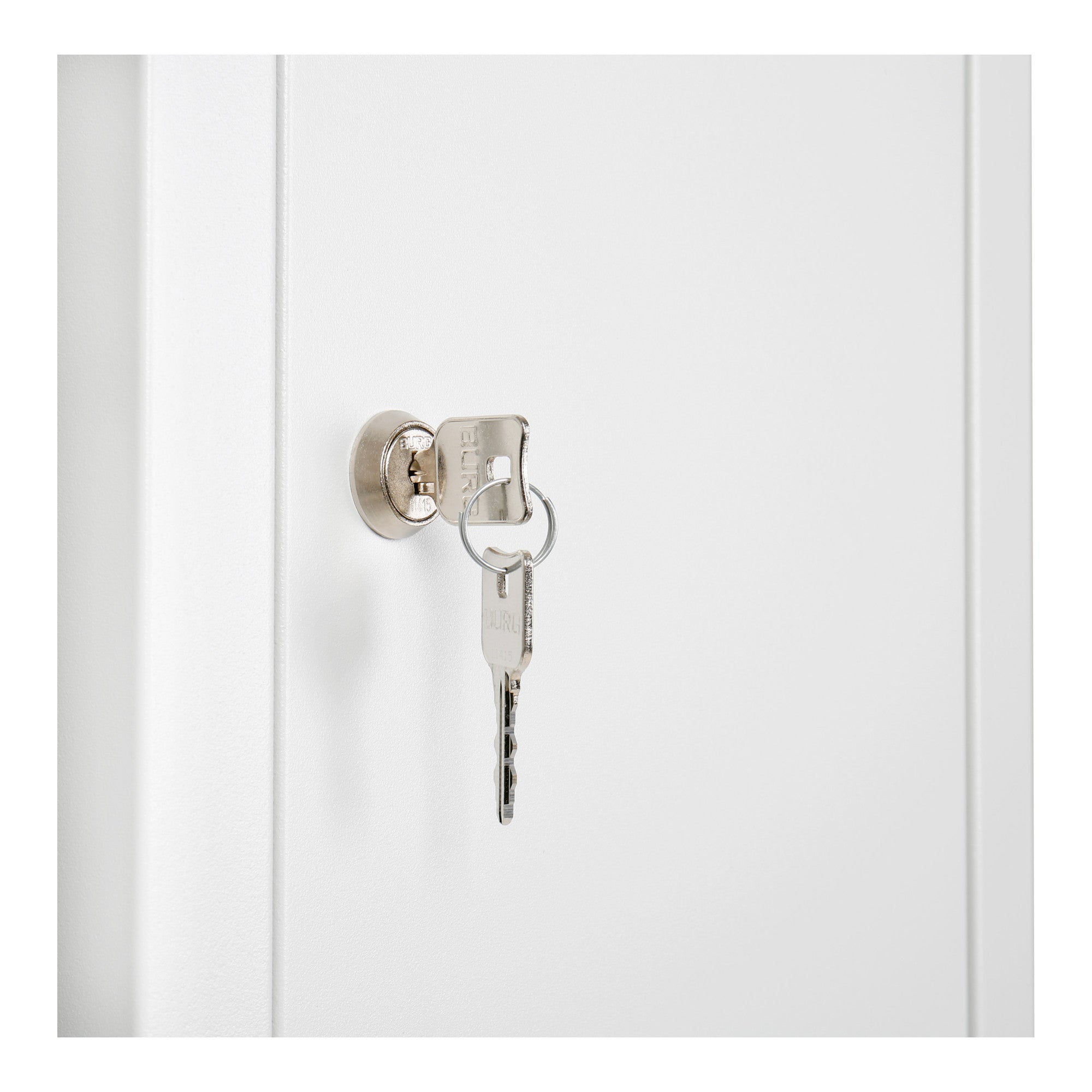 STIER Garderobenspind 2 Fächer 1800x300x500mm lichtgrau